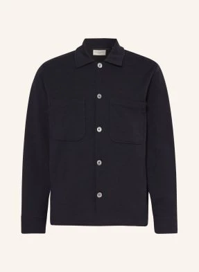 Officine Générale Overjacket Z Dżerseju Harrison blau