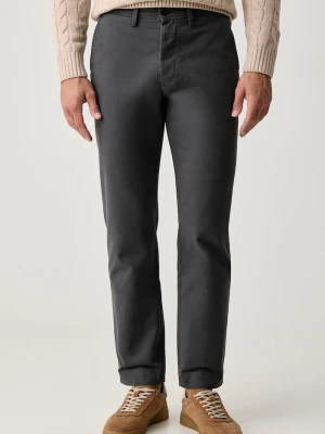 Officine Generale spodnie chinos męskie bawełniane Officine Générale szary