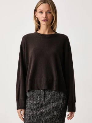 Officine Generale sweter damski kaszmirowy NICKY Officine Générale brązowy