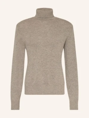 Officine Générale Sweter Z Golfem beige