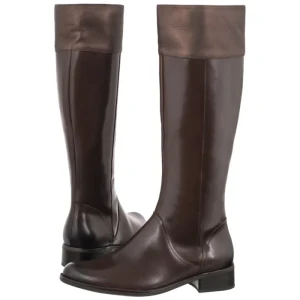 Oficerki Brązowe 9-25511-41 329 Dk Brown Comb (CP448-b) Caprice