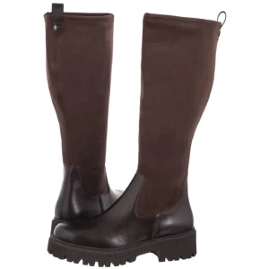 Oficerki Brązowe 9-26509-43 329 Dk Brown Comb (CP451-a) Caprice