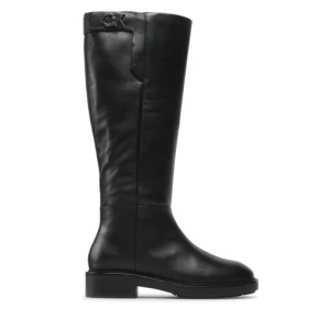 Oficerki Calvin Klein Rubber Sole Knee Boot W Hw HW0HW01255 Ck Black BAX