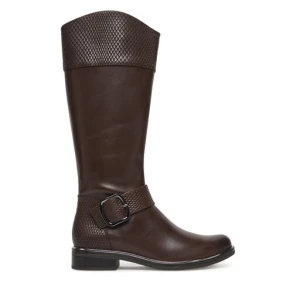 Oficerki Caprice 9-25517-45 Brązowy