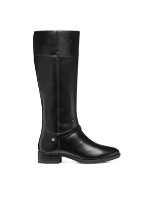 Oficerki Geox D Felicity D56G1B 00043 C9999 Czarny