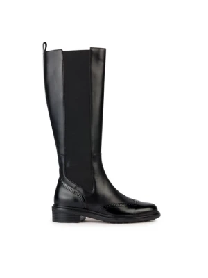 Oficerki Geox D Walk Pleasure D36TGH 04948 C9999 Czarny