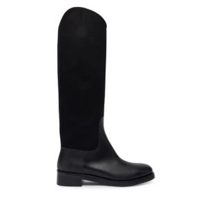 Oficerki Max Mara Cavalierewk 2524796112600 Czarny