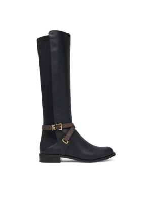 Oficerki MICHAEL Michael Kors Rachel Flat Boot 40F6RCFB6L Czarny