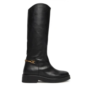Oficerki Tommy Hilfiger Horsebit Riding FW0FW08863 Czarny