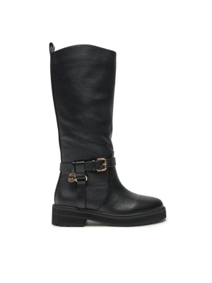 Oficerki TWINSET 242TGT172 Czarny