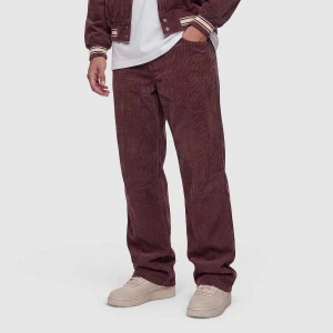 OG Corduroy Relaxed Baggy Pants Karl Kani brązowy