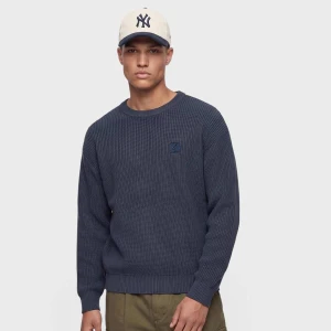 OG Knit Oversized Crew Karl Kani niebieski