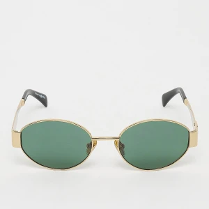 Og Oval Shaped Sunglasses Karl Kani złoty