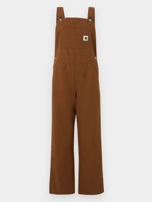 Ogrodniczki Carhartt WIP brązowy