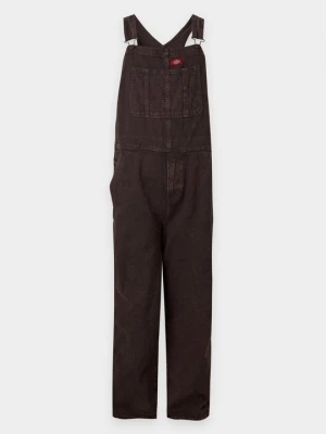 Ogrodniczki Dickies ciemnobrązowy