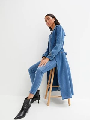 Ogrodniczki dżinsowe Boyfriend Fit bonprix