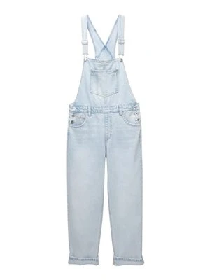 Ogrodniczki PULL&BEAR jasnoniebieski