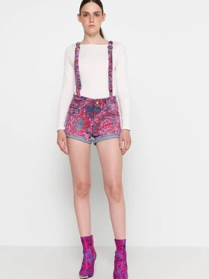 Ogrodniczki Versace Jeans Couture niebieski