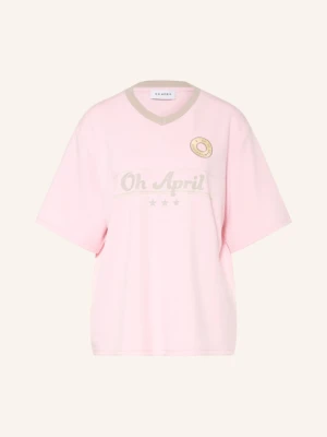 Oh April Bluza Trikot rosa różowy