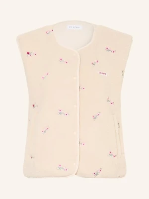 Oh April Kamizelka Z Futerkiem Magnolia beige