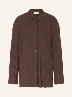 Oh April Koszula Fleur Z Dżerseju braun