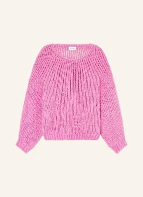 Oh April Moherowy Sweter Safa pink