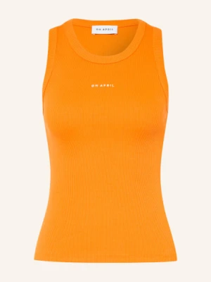 Oh April Top Dara orange