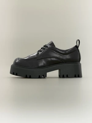 Oksfordki Even&Odd Wide Fit By Zalando czarny