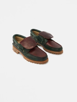 Oksfordki Timberland ciemnozielony