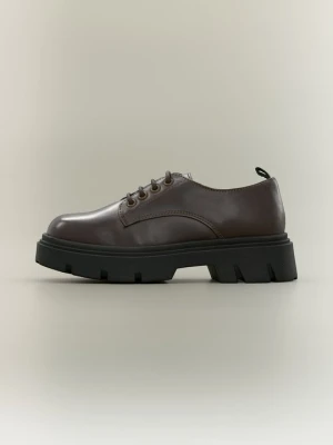 Oksfordki YOURTURN Kids By Zalando ciemnoczerwony
