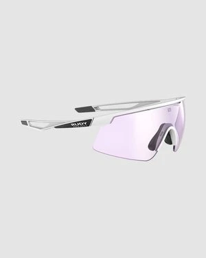 Okulary fotochromatyczne Rudy Project Turbolence białe z soczewkami ImpactX® Photochromic 2 Laser Purple