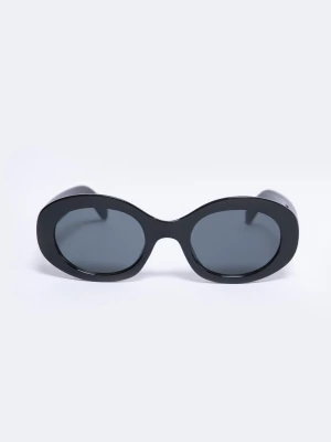 Okulary przeciwsłoneczne damskie czarne Kuni 906 BIG STAR