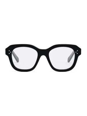 Okulary Kwadratowe w Kolorze Czarnym lub Brązowym Celine