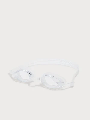 Okulary pływackie Nike biały
