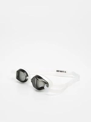 Okulary pływackie Nike mleczny