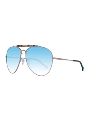 Okulary przeciwsłoneczne Aviator z gradientowymi szkłami i ochroną UV Tommy Hilfiger