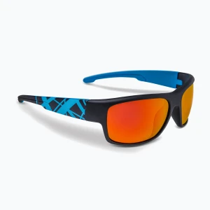 Okulary przeciwsłoneczne Aztron Avatar-X2 matt black/gloss blue/polarizedsahararedmirr/brown
