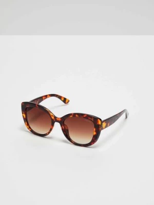 Okulary przeciwsłoneczne brązowe Moodo