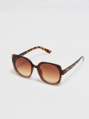 Okulary przeciwsłoneczne brązowe Moodo