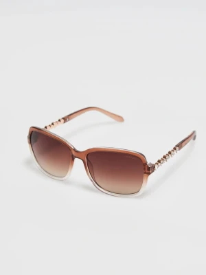 Okulary przeciwsłoneczne brązowe Moodo