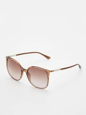 Okulary przeciwsłoneczne Calvin Klein brązowy