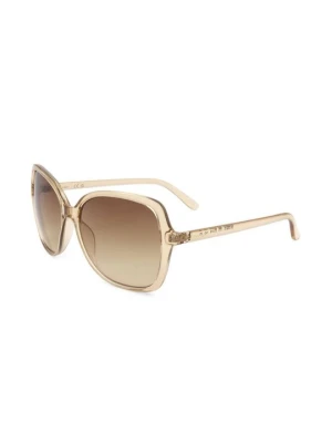 Okulary przeciwsłoneczne Calvin Klein beżowy