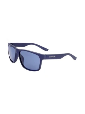Okulary przeciwsłoneczne Calvin Klein granatowy