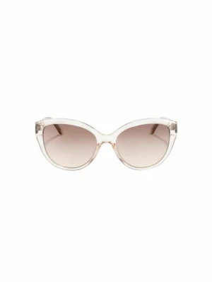 Okulary przeciwsłoneczne Calvin Klein jasnoróżowy