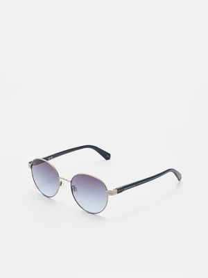 Okulary przeciwsłoneczne Calvin Klein Jeans srebrny