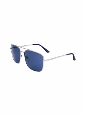 Okulary przeciwsłoneczne Calvin Klein srebrny