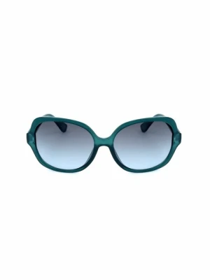 Okulary przeciwsłoneczne Calvin Klein turkusowy