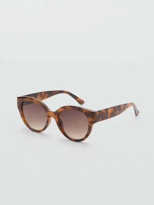 Okulary przeciwsłoneczne cat eye czekoladowy - Kobieta - Rozmiar uniwersalny - MANGO