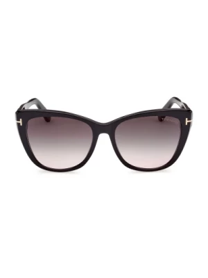 Okulary Przeciwsłoneczne Cat-Eye Szare Ombre Tom Ford