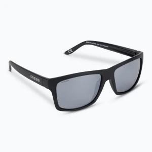 Okulary przeciwsłoneczne Cressi Bahia Floating black/silver mirrored